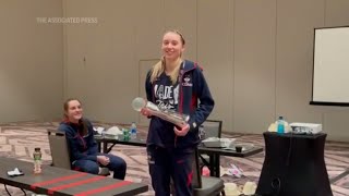 UConns Bueckers is AP womens player of the year [upl. by Dolli661]