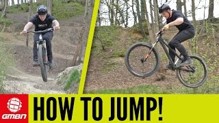 How To Jump A Mountain Bike [upl. by Elleda]