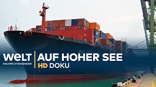 Ein Containerschiff auf hoher See  HD Doku [upl. by Akemaj]