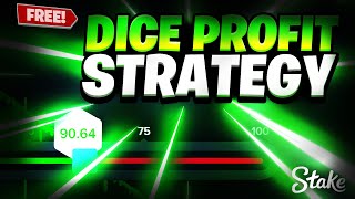 STAKE  FREE PROFIT DICE STRATEGY [upl. by Pagas]