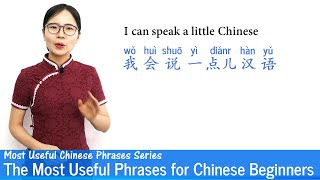 The Most Useful Phrases for Chinese Beginners  MUP 01  Mandarin Lessons [upl. by Ahsiya]