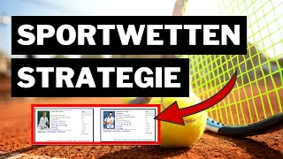 Tennis Sportwetten Strategie inkl Tool [upl. by Pembrook781]