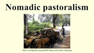 Nomadic pastoralism [upl. by Erdied]