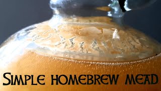 How to make a simple homebrew mead [upl. by Bernadene]