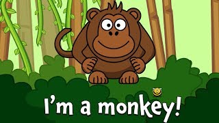 Animal Sounds Song for Toddlers  What Animal Am I  Kids Learning Videos [upl. by Revart]