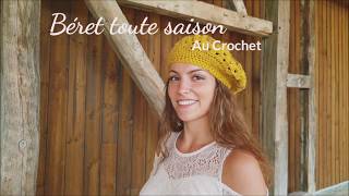 Comment faire un BÉRET AU CROCHET  Débutant [upl. by Naedan]