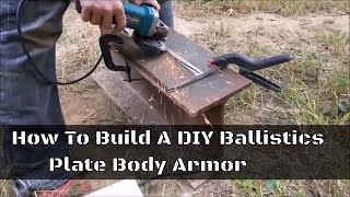 How To Build A DIY Ballistics Plate Body Armor [upl. by Amrita446]