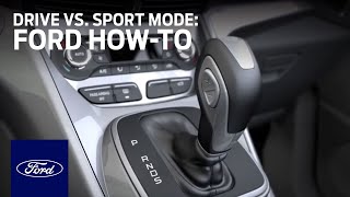 Drive vs Sport Mode  Ford HowTo  Ford [upl. by Okkin]