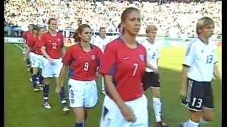 2003 WOMENS WORLD CUP USA vs Germany Match 5 [upl. by Given]