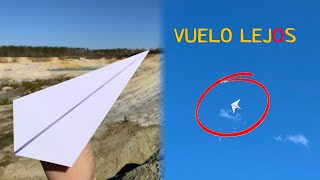 Cómo hacer un avión de papel Origami [upl. by Cathi588]