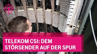 Telekom CSI Dem Störsender auf der Spur [upl. by Orlena]