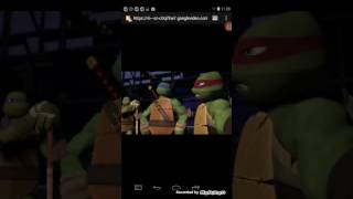 Tmnt 2012 turtles vs shredder full fight [upl. by Ymerrej]