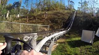 Rail Runner POV  Anakeestas Single Rail Mountain Coaster [upl. by Griffin]