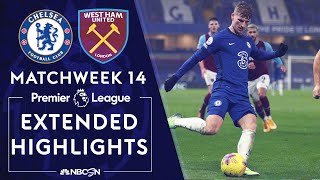 Chelsea v West Ham  PREMIER LEAGUE HIGHLIGHTS  12212020  NBC Sports [upl. by Babcock]