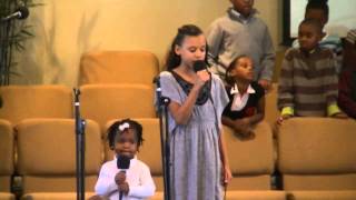 Childrens Choir at New Life SDA Church  I Just Want to Thank You [upl. by Niamjneb]