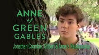 Jonathan Crombie Gilbert amp Annes Relationship [upl. by Salokkin]