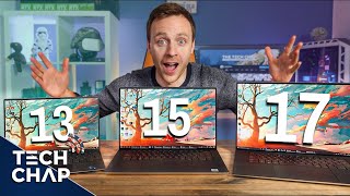 Dell XPS 13 vs XPS 15 vs XPS 17  Which is Best  The Tech Chap [upl. by Llenrup]