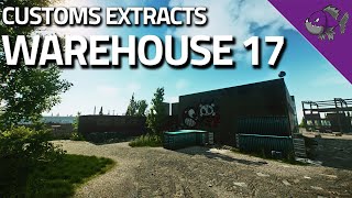 Warehouse 17  Customs Extract Guide  Escape From Tarkov [upl. by Nedarb]