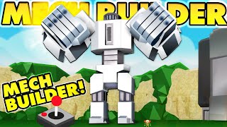 Roblox Mech Builder Robot Battles🕹️ [upl. by Gabriellia]