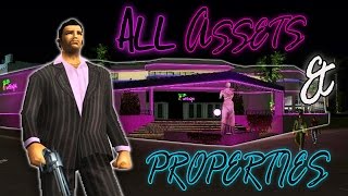 GTA Vice City  Buying All Assets And Properties PC [upl. by Atiuqcir]