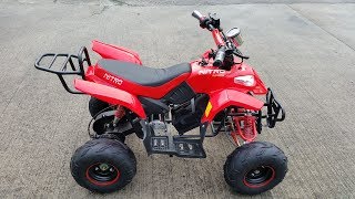 Electric Quad Bike ATV 800W 36V  XXLarge  Razer from Nitro Motors [upl. by Marih]