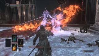 Pontiff Sulyvahn Boss Fight  Uchigatana Parry [upl. by Graham]