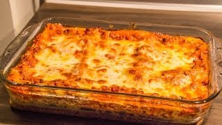 Lasagne selbst gemacht  einfach schnell und lecker  Schritt für Schritt  Rezept  recipe [upl. by Sordnaxela]