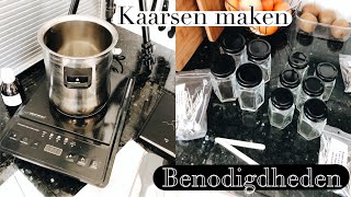 Kaarsen maken  Benodigdheden [upl. by Enovaj]