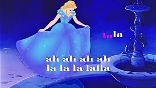 Dal film cartoon Disney Cenerentola  I sogni son desideri SONGTESTO SINCRONIZZATO [upl. by Margeaux29]