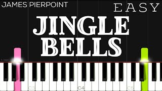 Jingle Bells  EASY Piano Tutorial [upl. by Neroled]