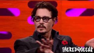 Johnny Depp amp Ricky Gervais on the Graham Norton show 13 [upl. by Sletten]