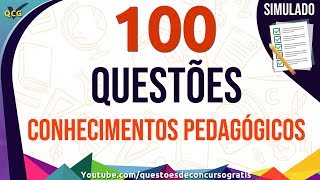 100 Questões de Conhecimentos Pedagógicos para Concursos com Gabarito [upl. by Anna]