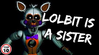 Top 10 FNAF Lolbit Facts [upl. by Elleret]