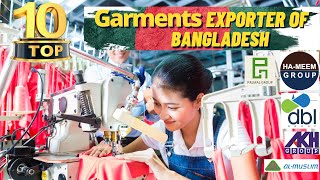 Top 10 Garment Exporters in Bangladesh [upl. by Tamaru]