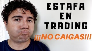 Estafa en trading 😲 ¡No caigas [upl. by Minette]