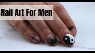 Nail art for men  Lalonde Nail Designs [upl. by Iraam]