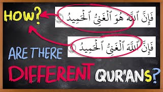 The SEVEN Ahrof amp the TEN Qiraaat of Quran  EXPLAINED  Arabic101 [upl. by Ainitsirk]