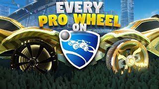 Every RLCS PRO WHEEL On Rocket League [upl. by Aicilla]