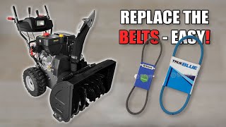 How to Replace Belts on a Snowblower [upl. by Haim178]