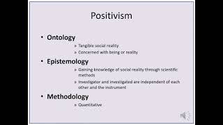 Research Paradigms  Philosophy of Research [upl. by Sykleb]