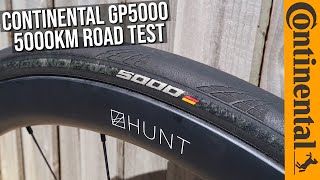 Continental Grand Prix 5000 Clincher Tyres 5000km Long Term Review [upl. by Akemeuwkuhc]