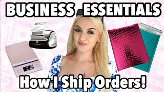 Online Business Essentials  How To Ship Orders CHEAPEST WAY [upl. by Beard]