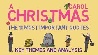 The 10 Most Important Quotes in A Christmas Carol [upl. by Attenaej]