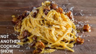 PERFECT SPAGHETTI CARBONARAthe easy way [upl. by Nosiaj]