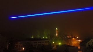 Powerful Blue Laser Pointer 2000mW  2Watt Night Beam  ZEUS LASERS [upl. by Sims]