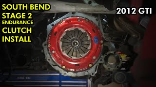 MK6 MK7 GTI Clutch Replacement South Bend Stage 2 Endurance [upl. by Maribelle]