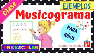 MUSICOGRAMA Para Niños Aprendeencasa [upl. by Aziul838]