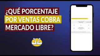 ¿Cuánto Cobra Mercado Libre por Vender ¿Qué Porcentaje Cobra por Venta [upl. by Norit]