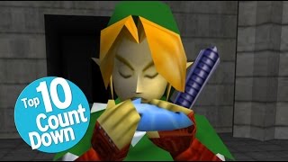 Top 10 Greatest Legend Of Zelda Songs [upl. by Ellenig]