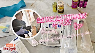 HOW TO PREPARE amp ADMINISTER IV GLUTATHIONE  Smooth amp Glowing Skin  Glutax 20000gs  Kim Digal [upl. by Nelie]